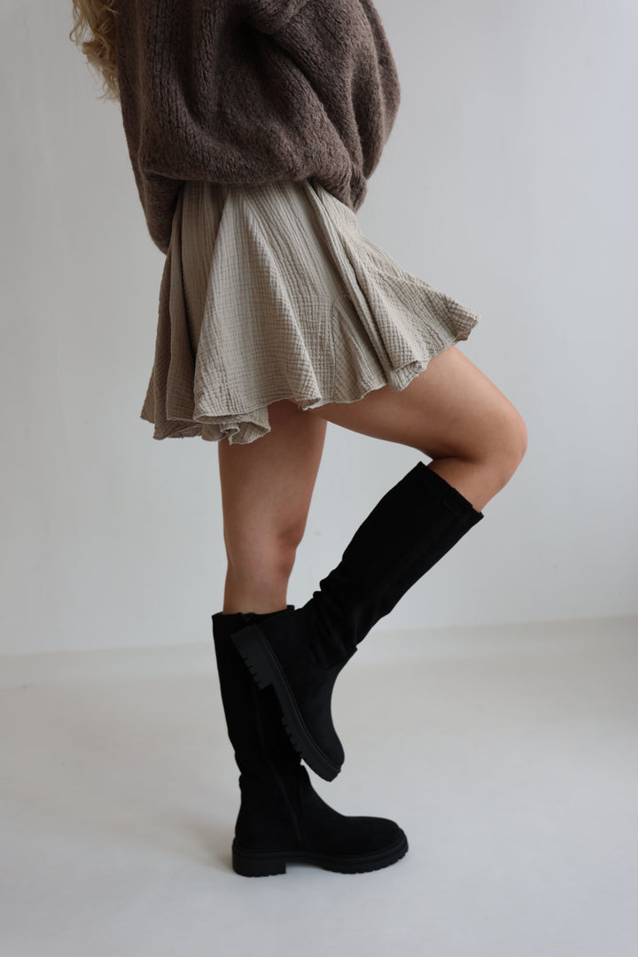 Volantrock aus Musselin Mila