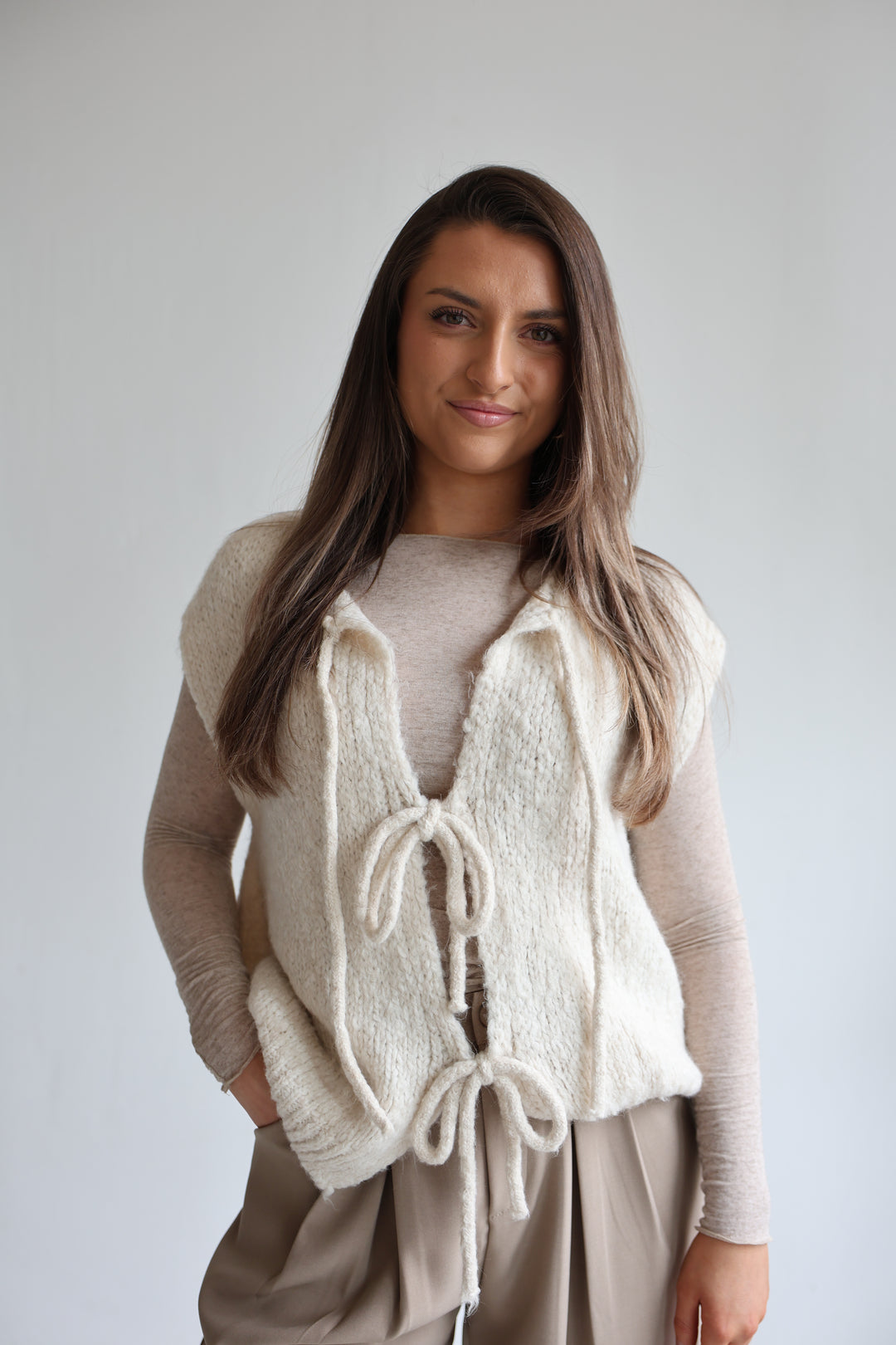 Weste mit Schleifen Lilly