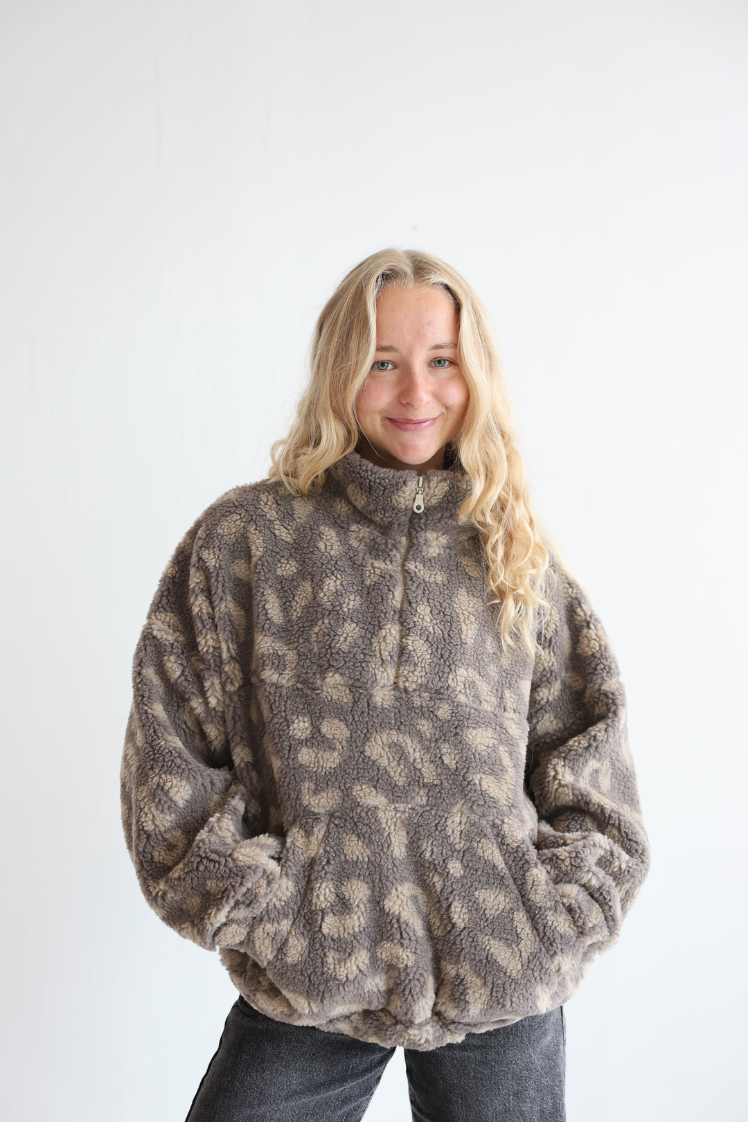 Cozy Leo Fleece Hoodie