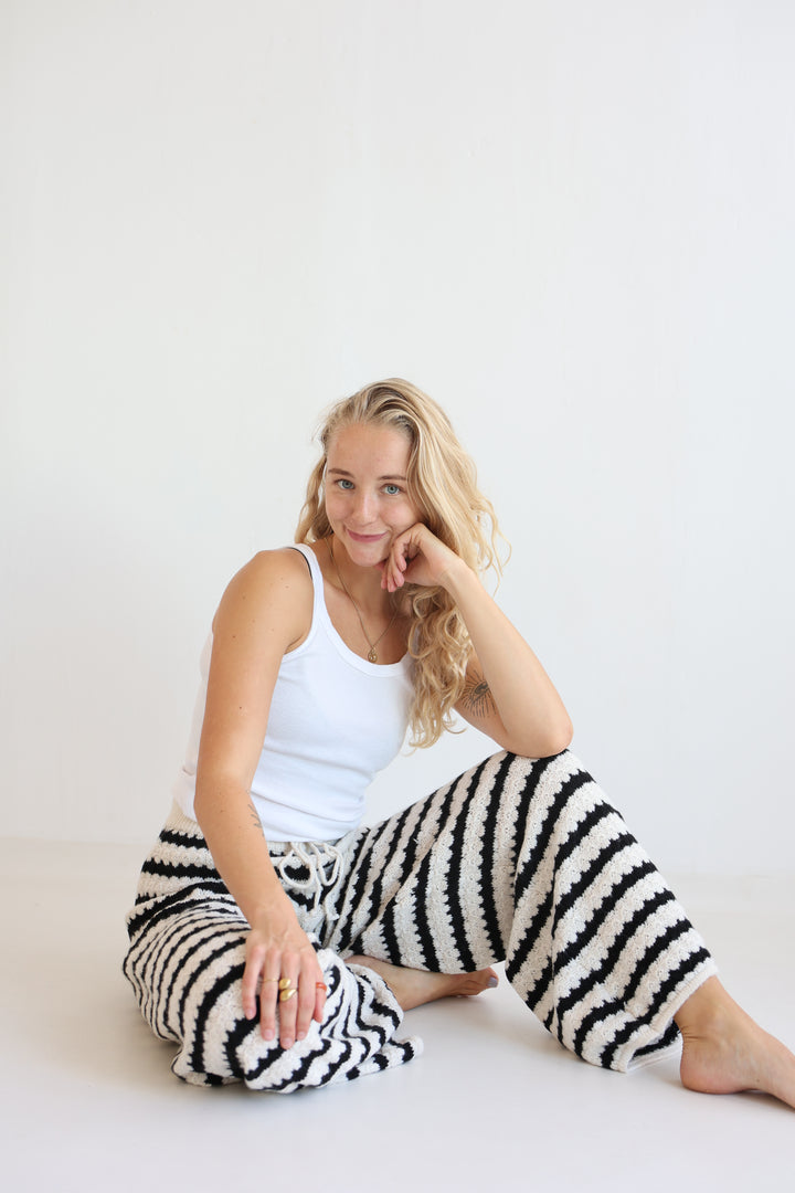 Summer Knit Pants Holly