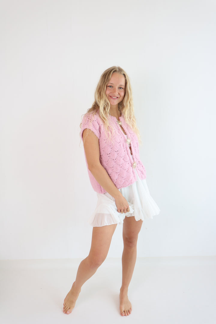 Strickweste Golden Sun