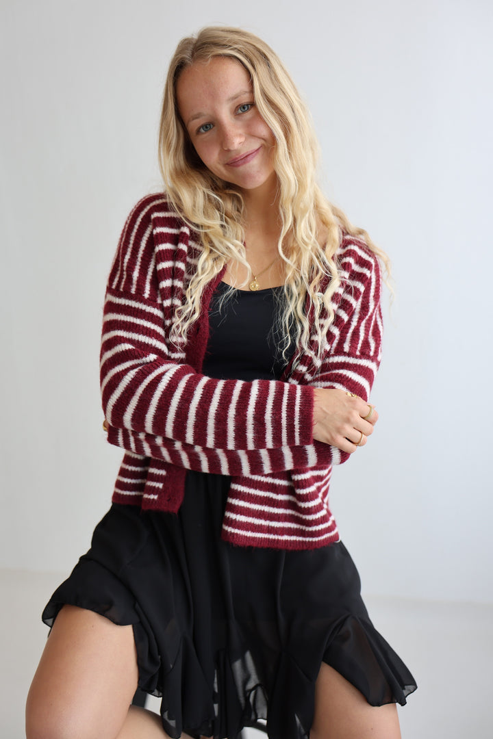 Gestreifter Cardigan Josephine