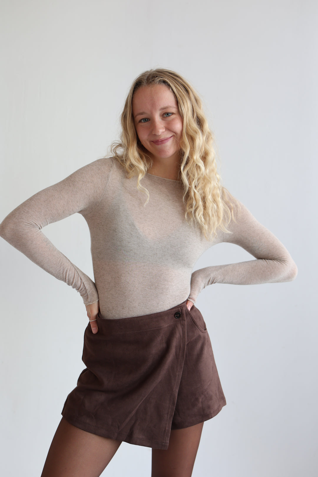 Cashmere Longsleeve Liliana (einfarbig)