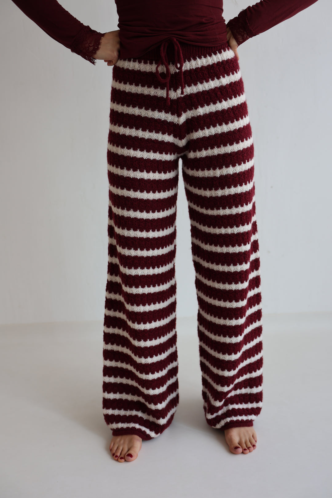 Summer Knit Pants Holly