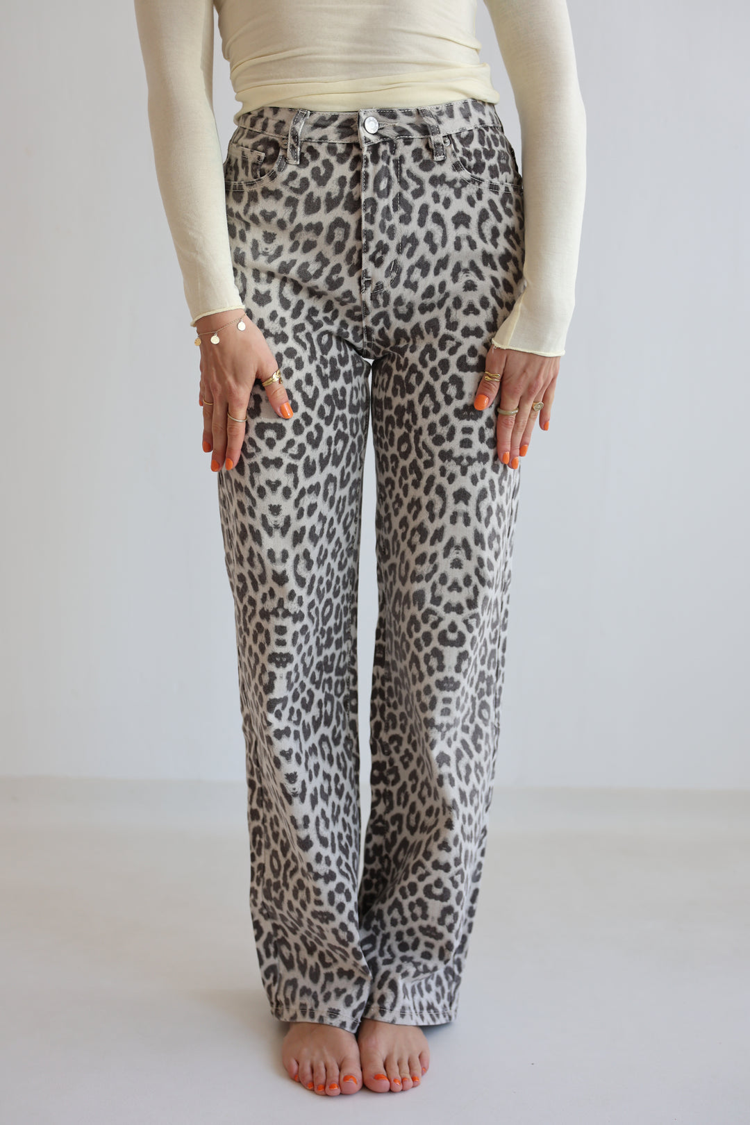 Straight Fit Jeans Leo Love