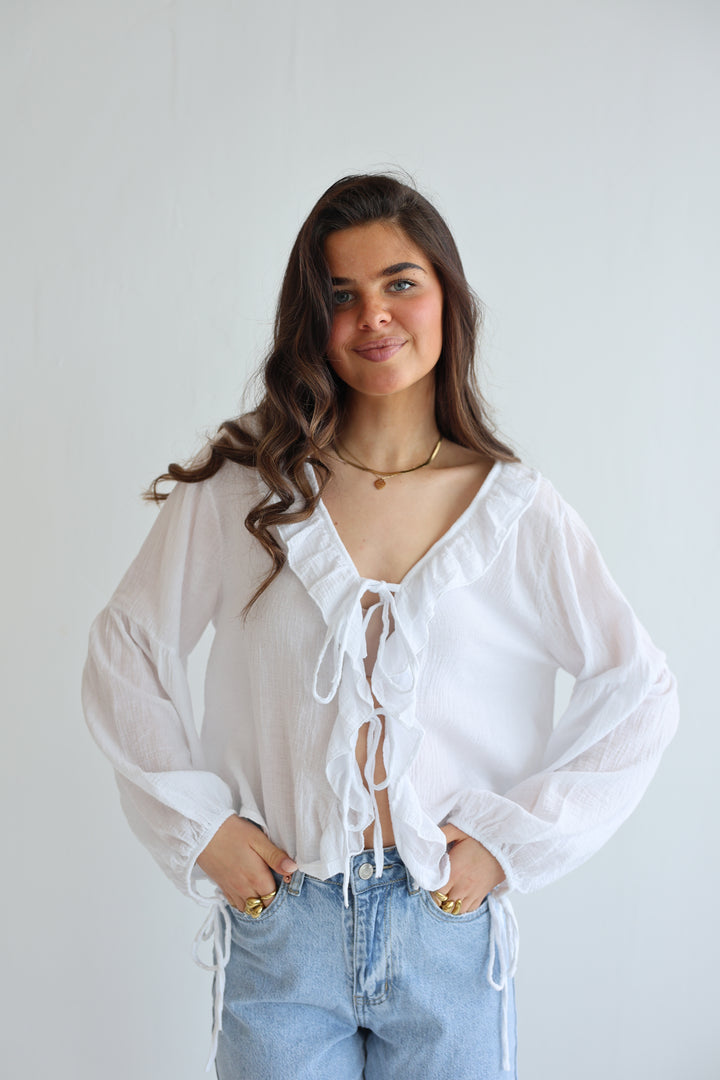 Rüschenbluse Leyla