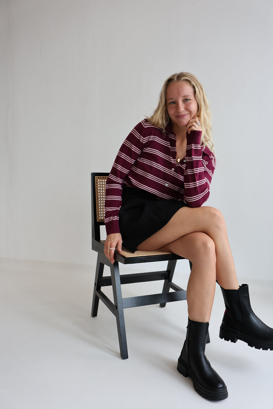 Kurzer Faltenrock Romina