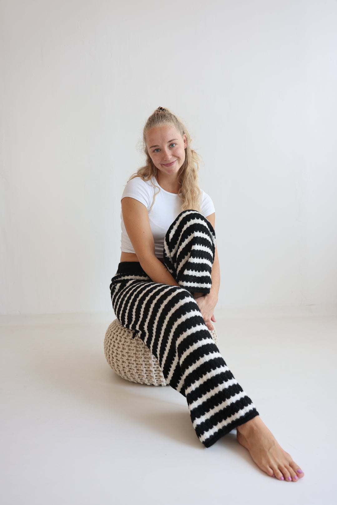 Summer Knit Pants Holly