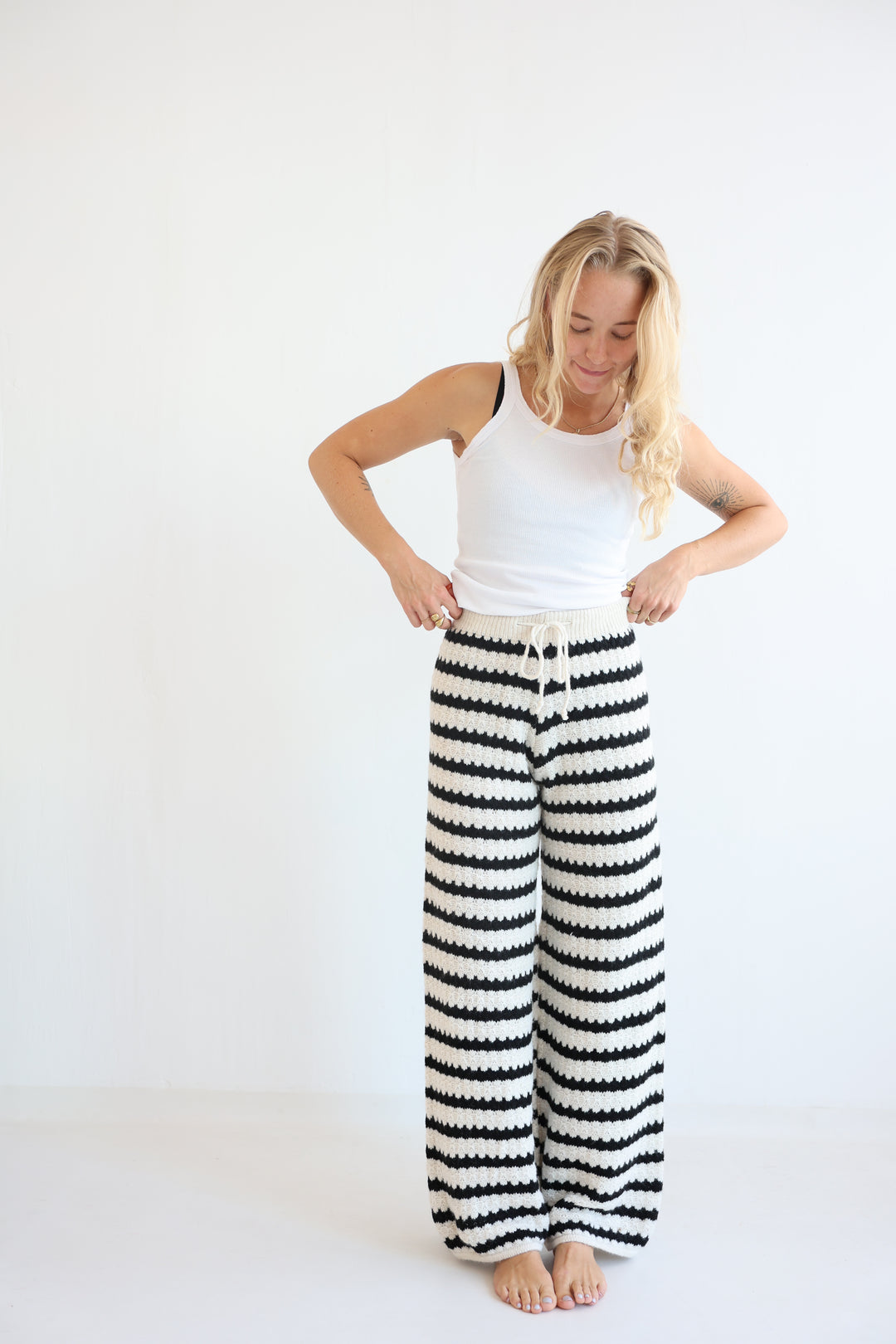 Summer Knit Pants Holly