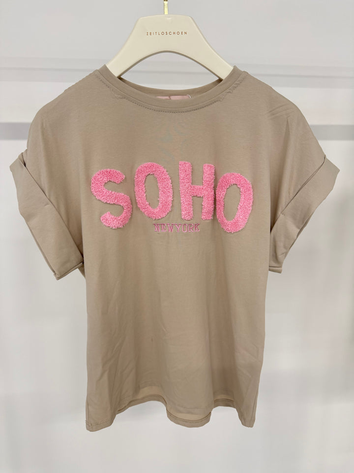 T-SHIRT SOHO NEW YORK BEIGE (B-WARE)