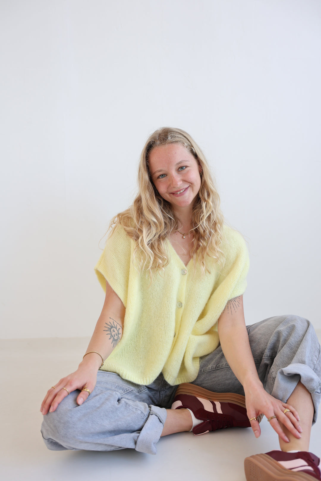 Lockere Pullunder-Weste Gina