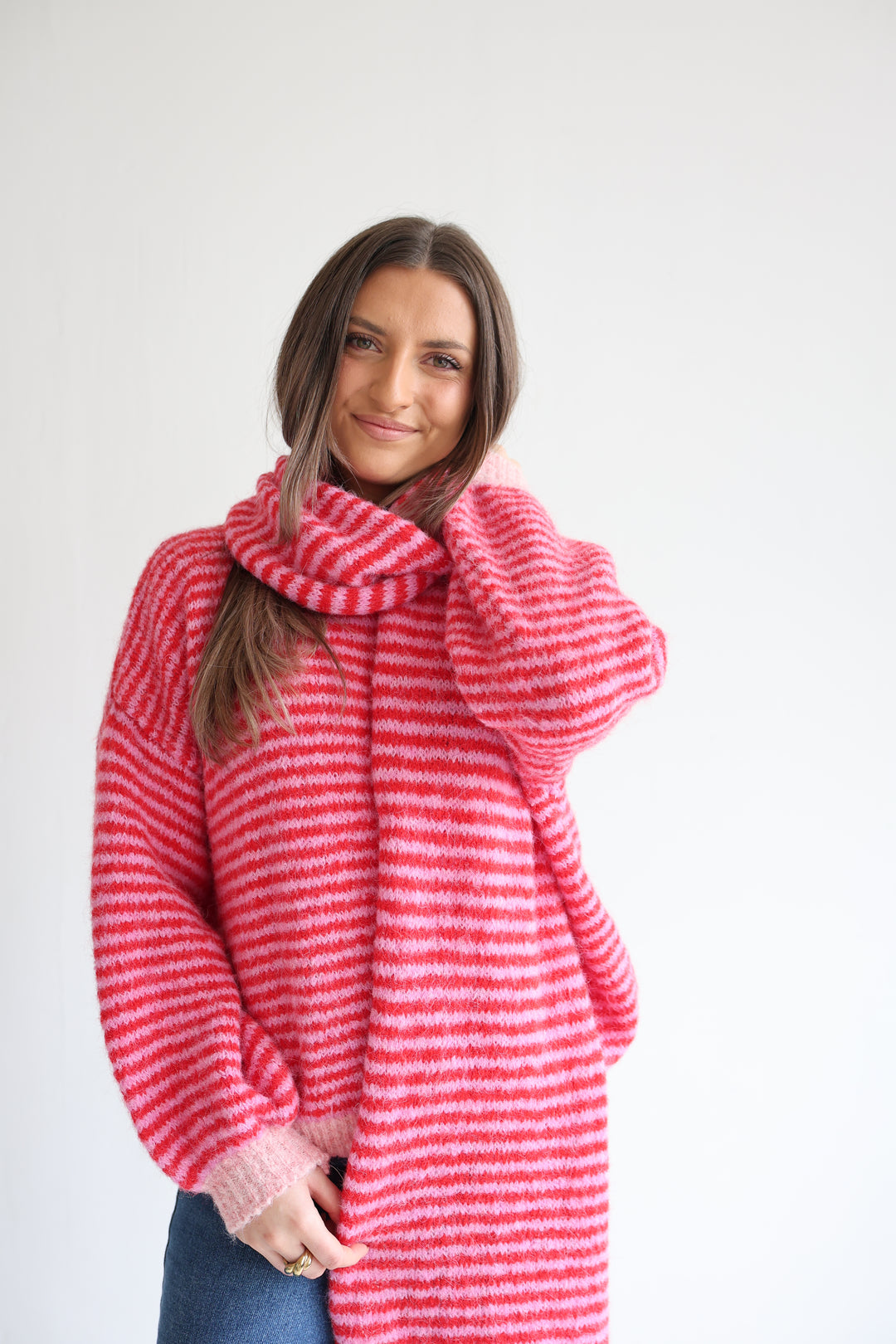 Gestreifter Schal Moodline