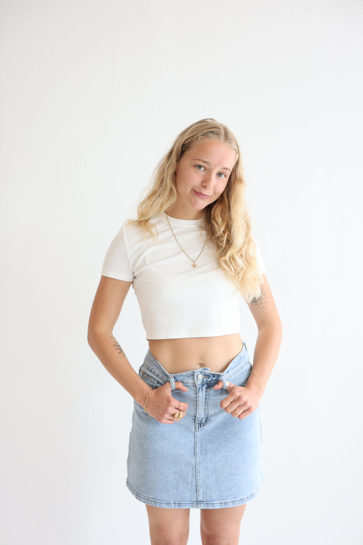 Everyday Denim Skirt