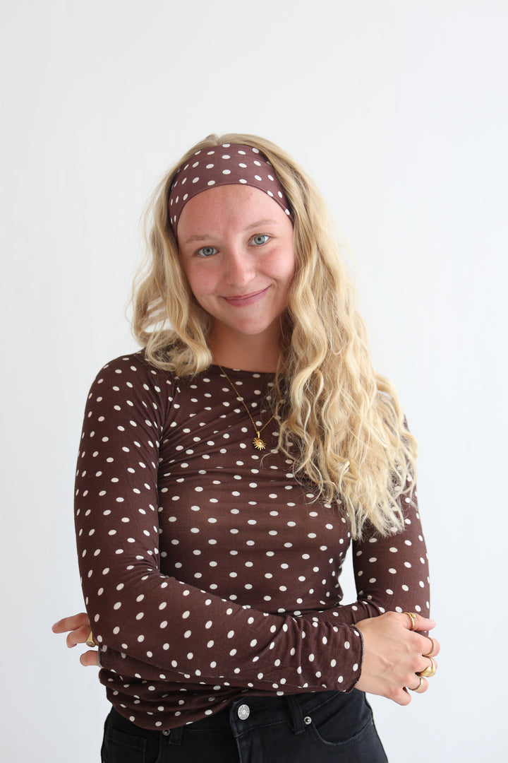 Polka Dots Cashmere Longsleeve