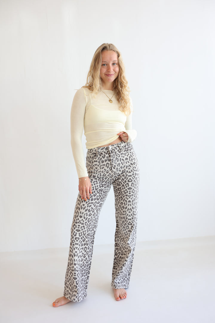 Straight Fit Jeans Leo Love