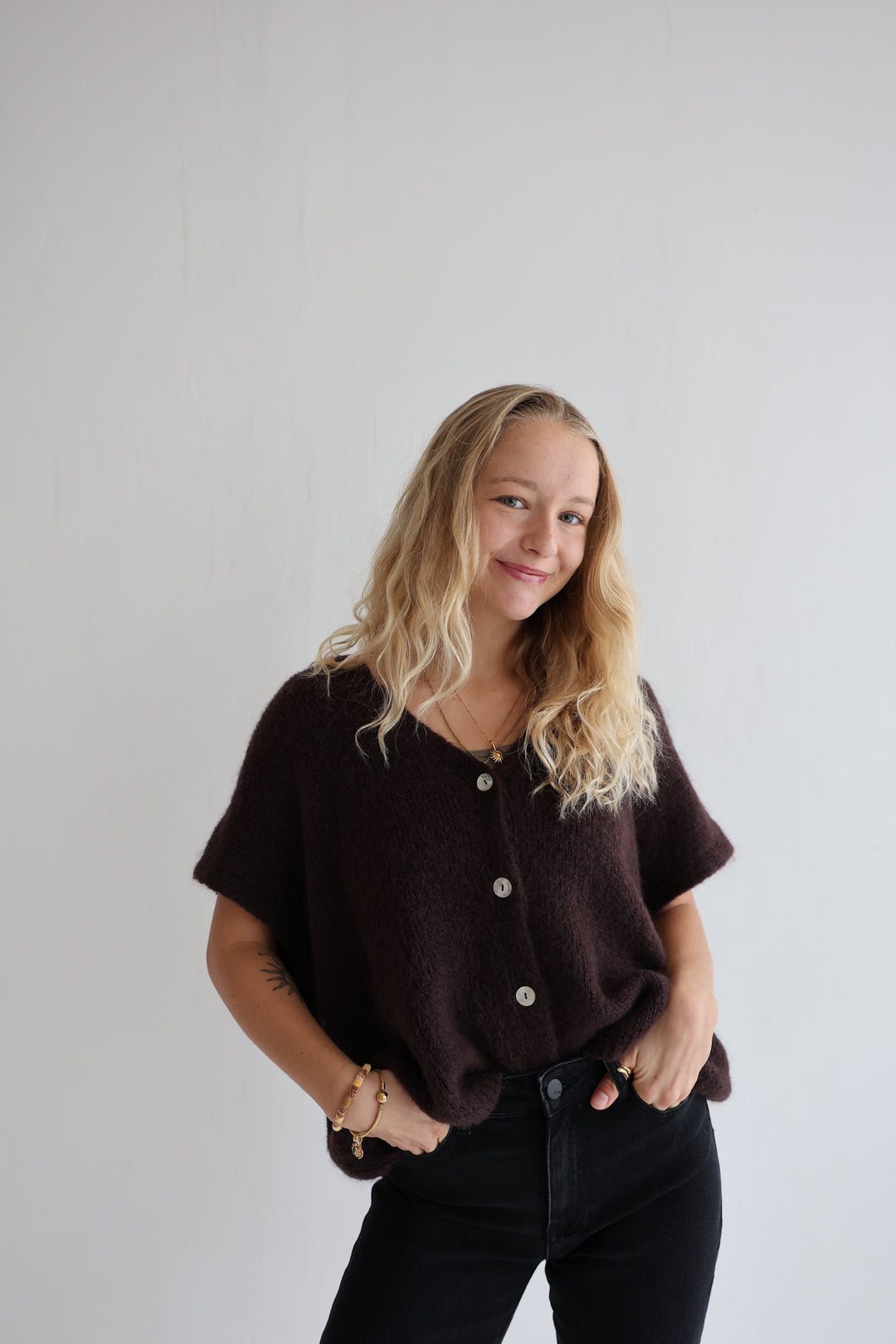 Lockere Pullunder-Weste Gina