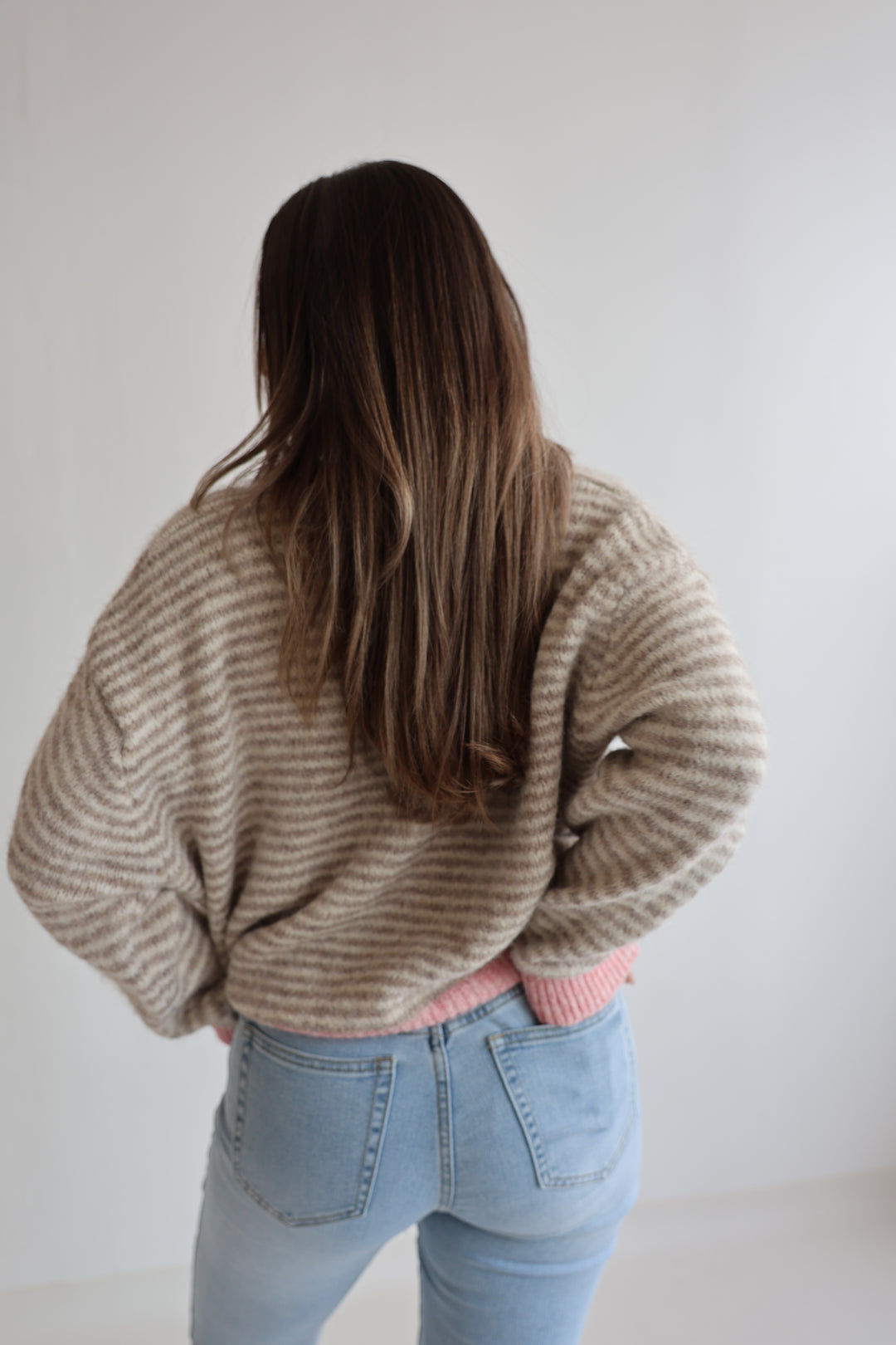 Gestreifter Cardigan Moodline Knit