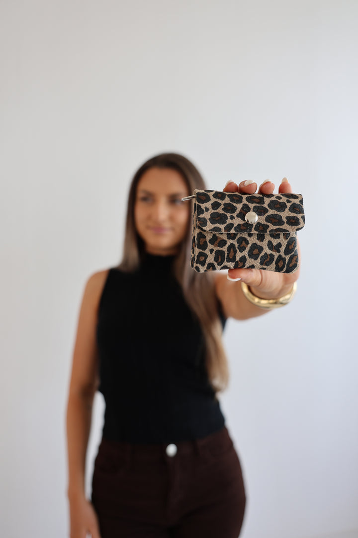 Mini Wallet mit Leoprint
