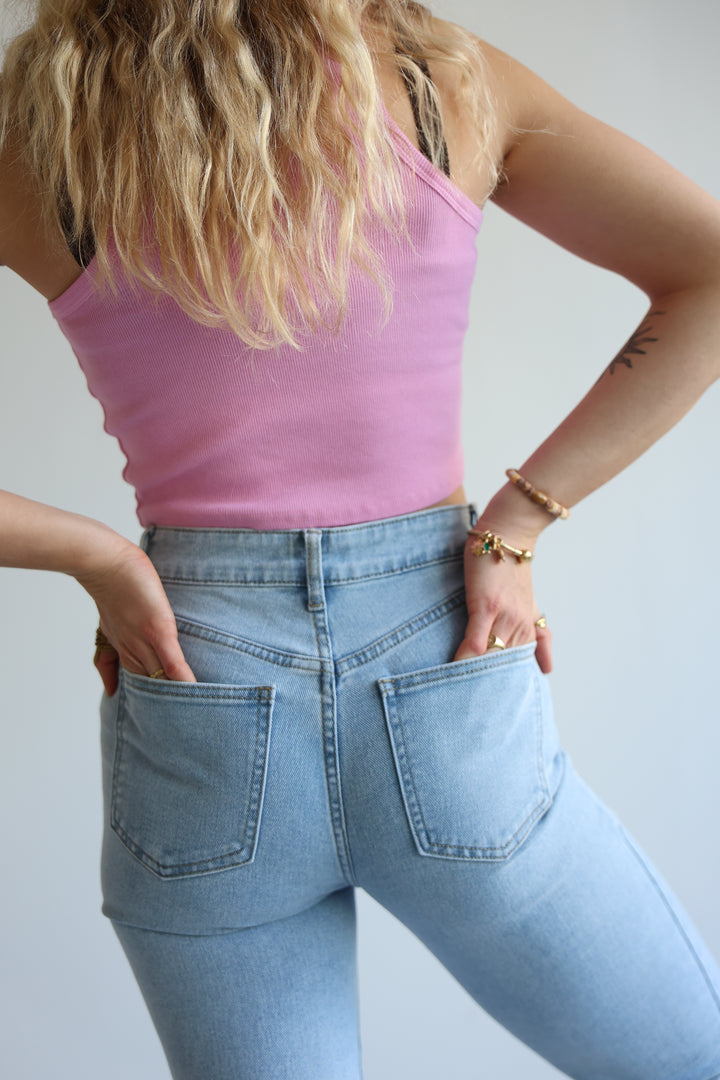 Mom Jeans Little Heartprint