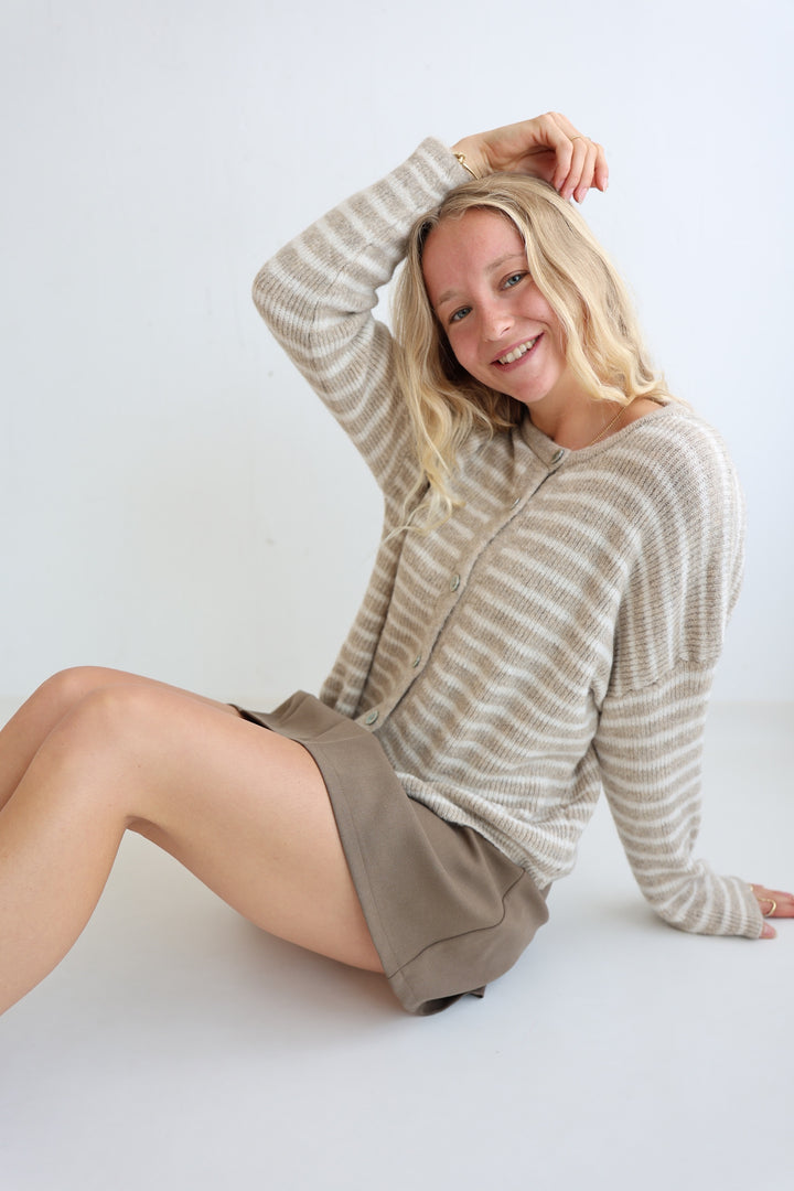 Gestreifter Cardigan Josephine