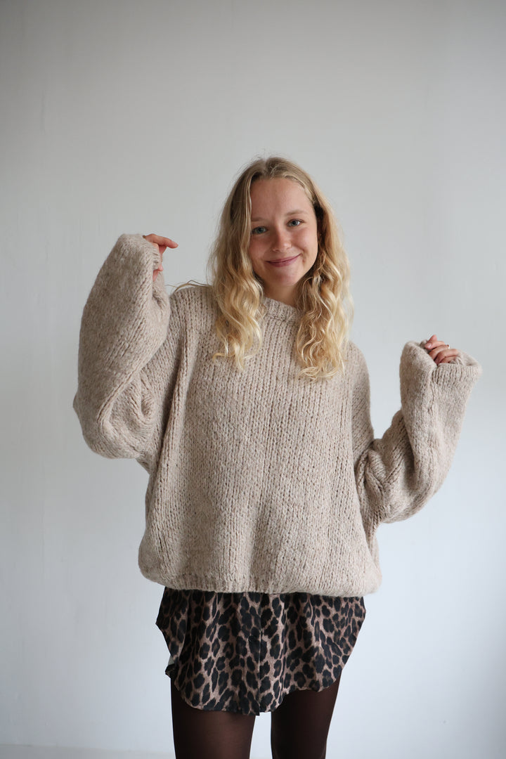 Blusenrock mit Leoprint