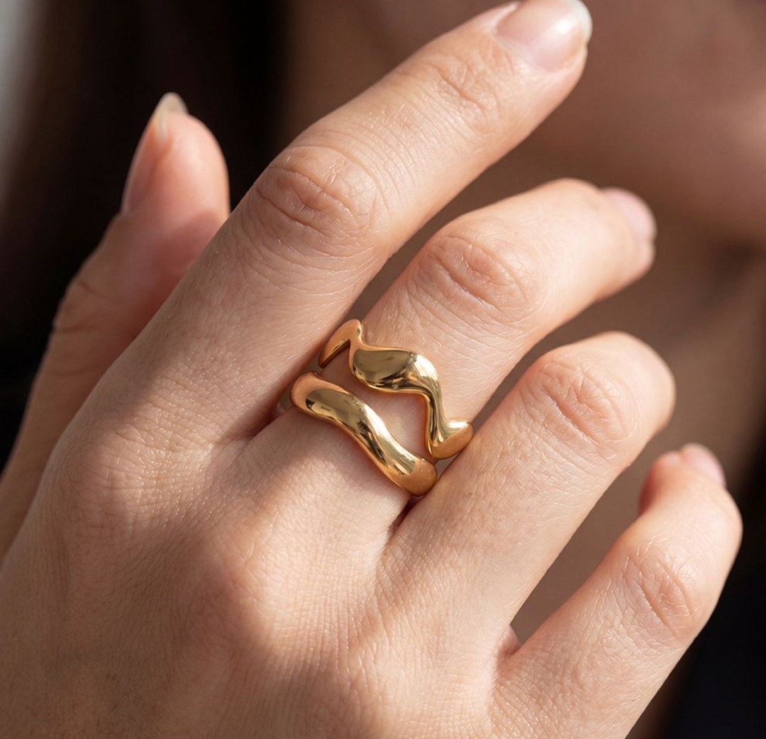 Infinity Wave Ring