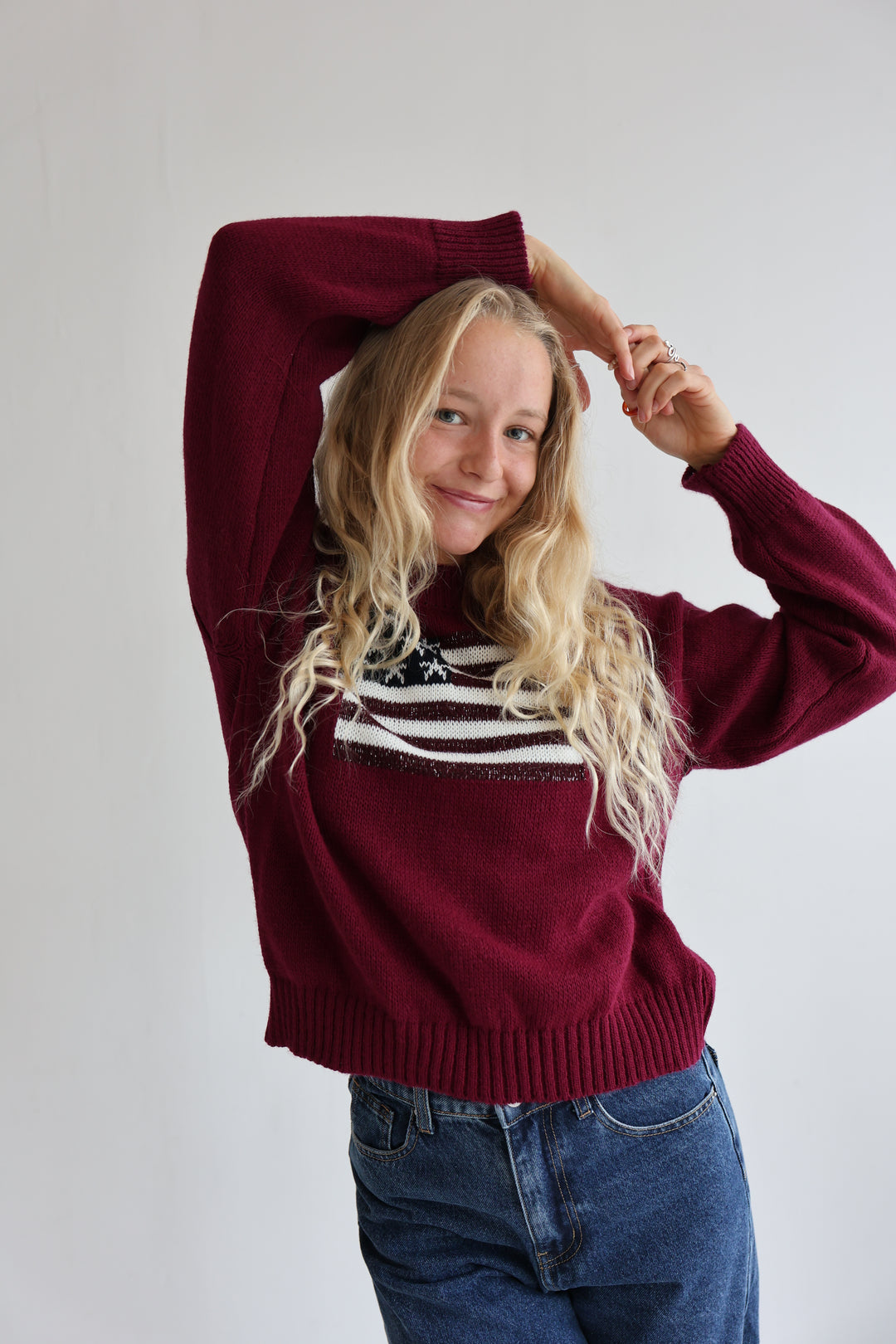 Strickpullover American Girl