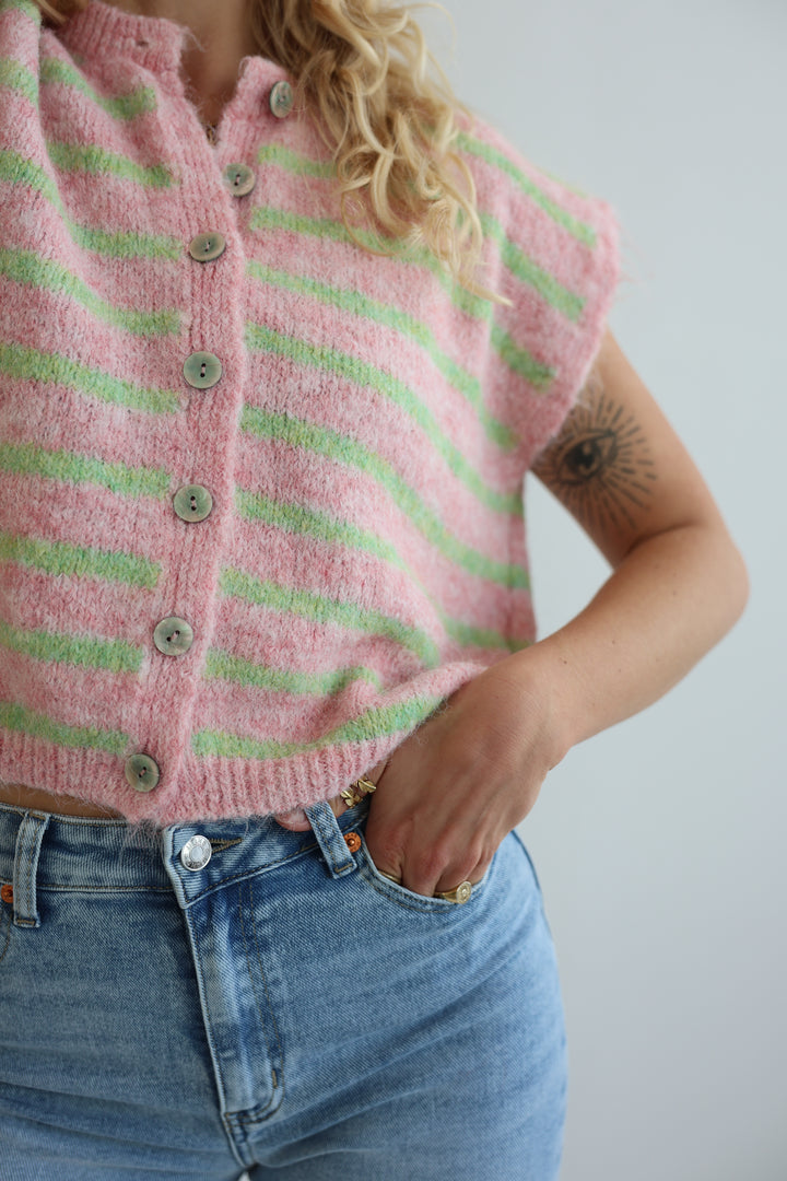 Gestreifte Weste Cosima