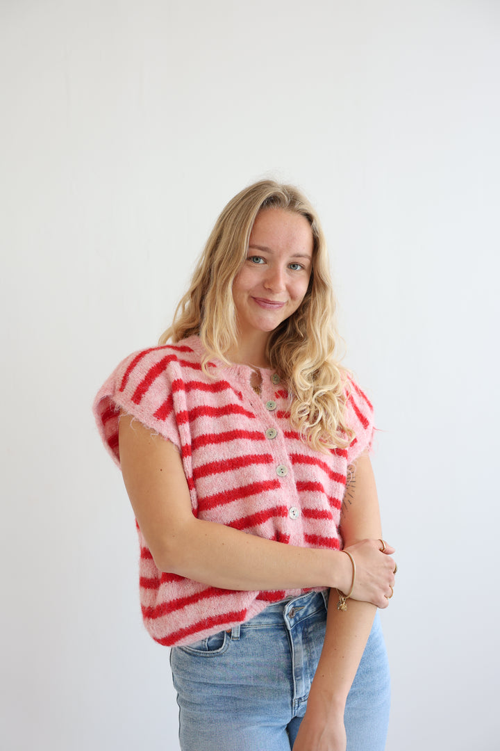 Gestreifte Weste Cosima