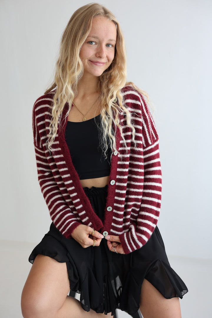 Gestreifter Cardigan Josephine