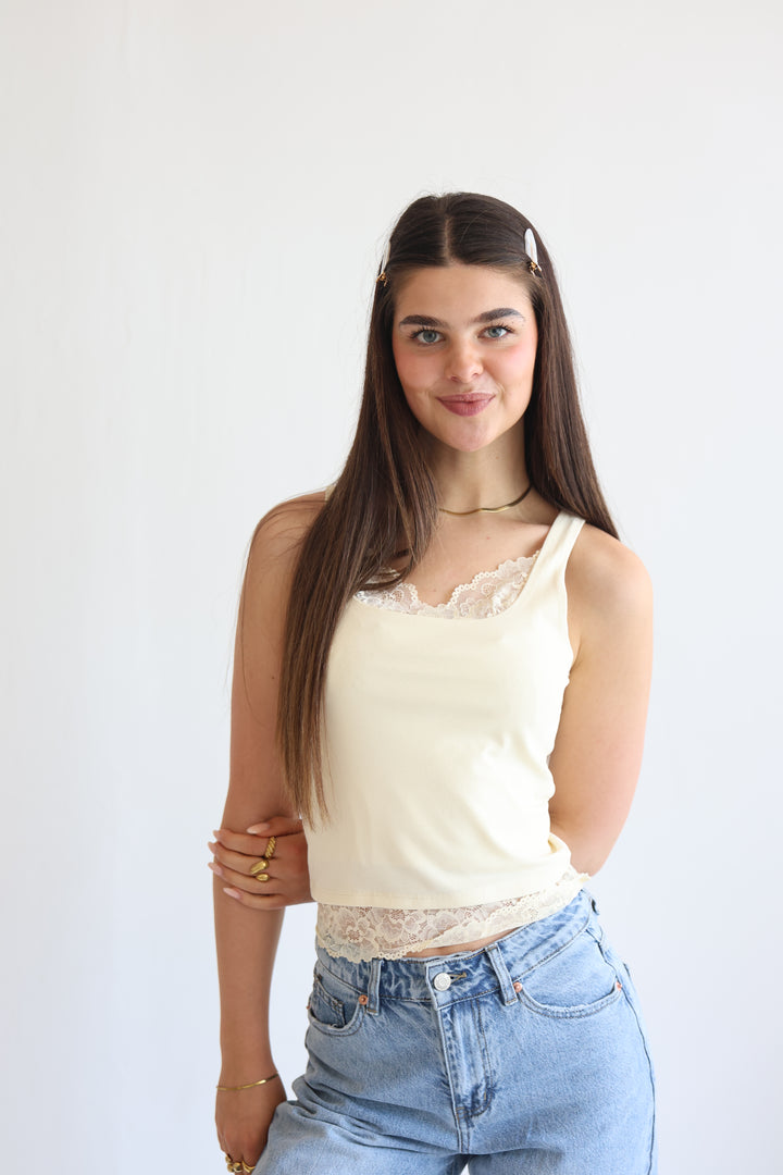 Sweet Lace Cami Top