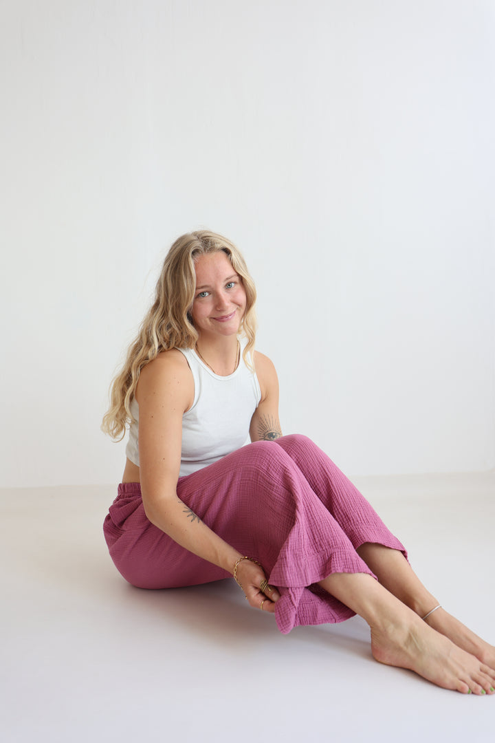 Casual Musselin Pants Petite