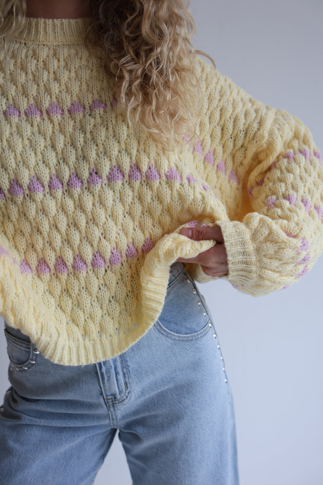 Bubble Knit Pullover