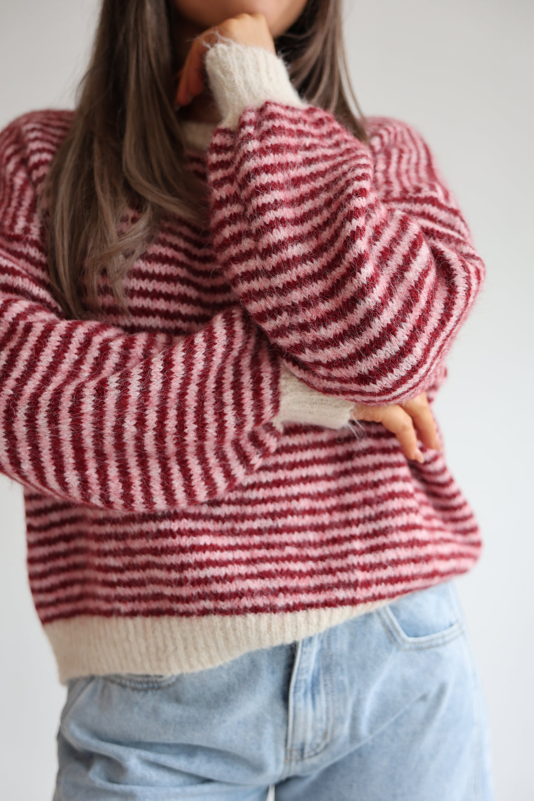 Gestreifter Pullover Moodline Knit