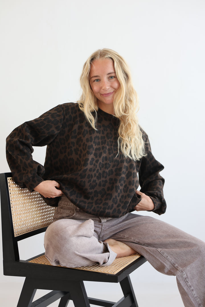 Wildprint Weekend Sweater