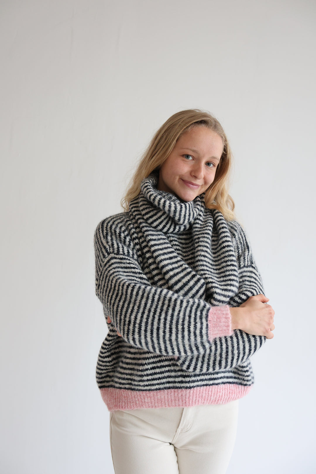 Gestreifter Schal Moodline