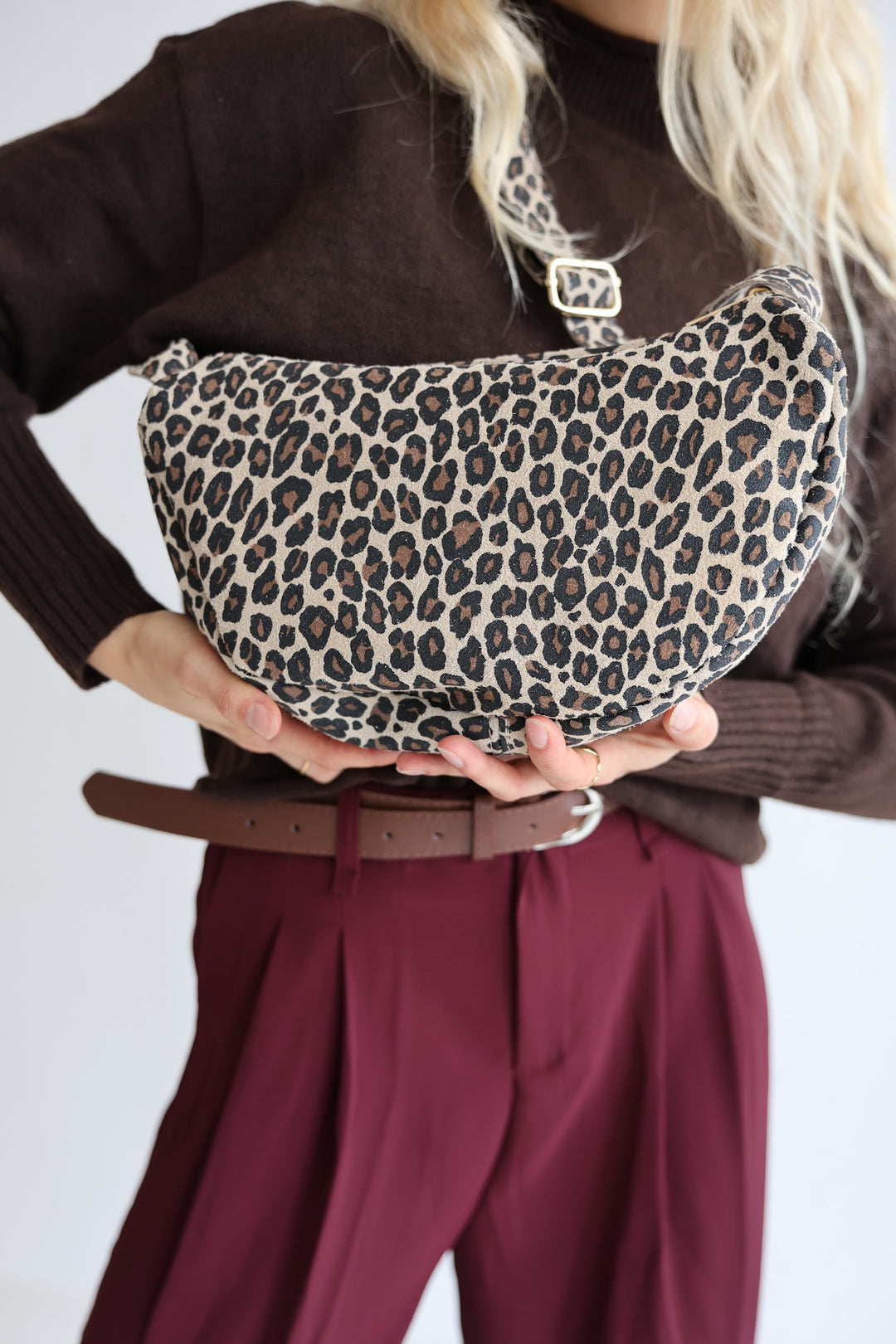 Wildledertasche Maple