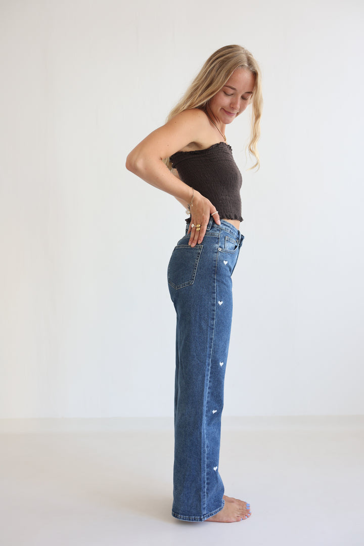 Love Letter Straight Fit Jeans