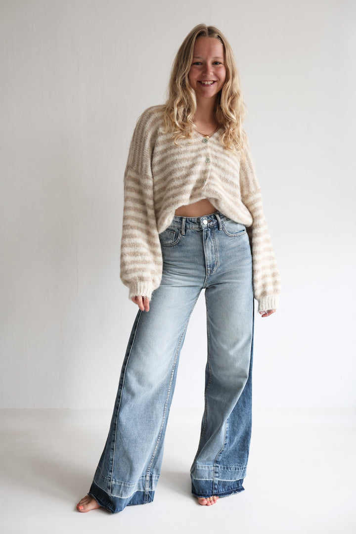 Gestreifter Cardigan Cosima