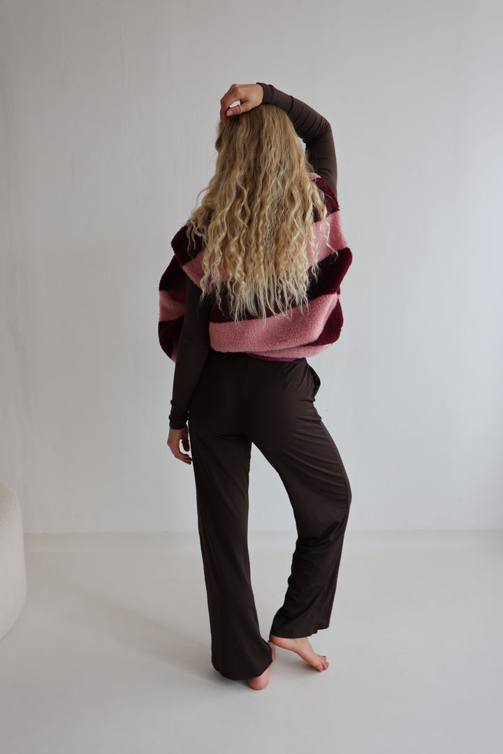 Teddyweste Plush Pattern