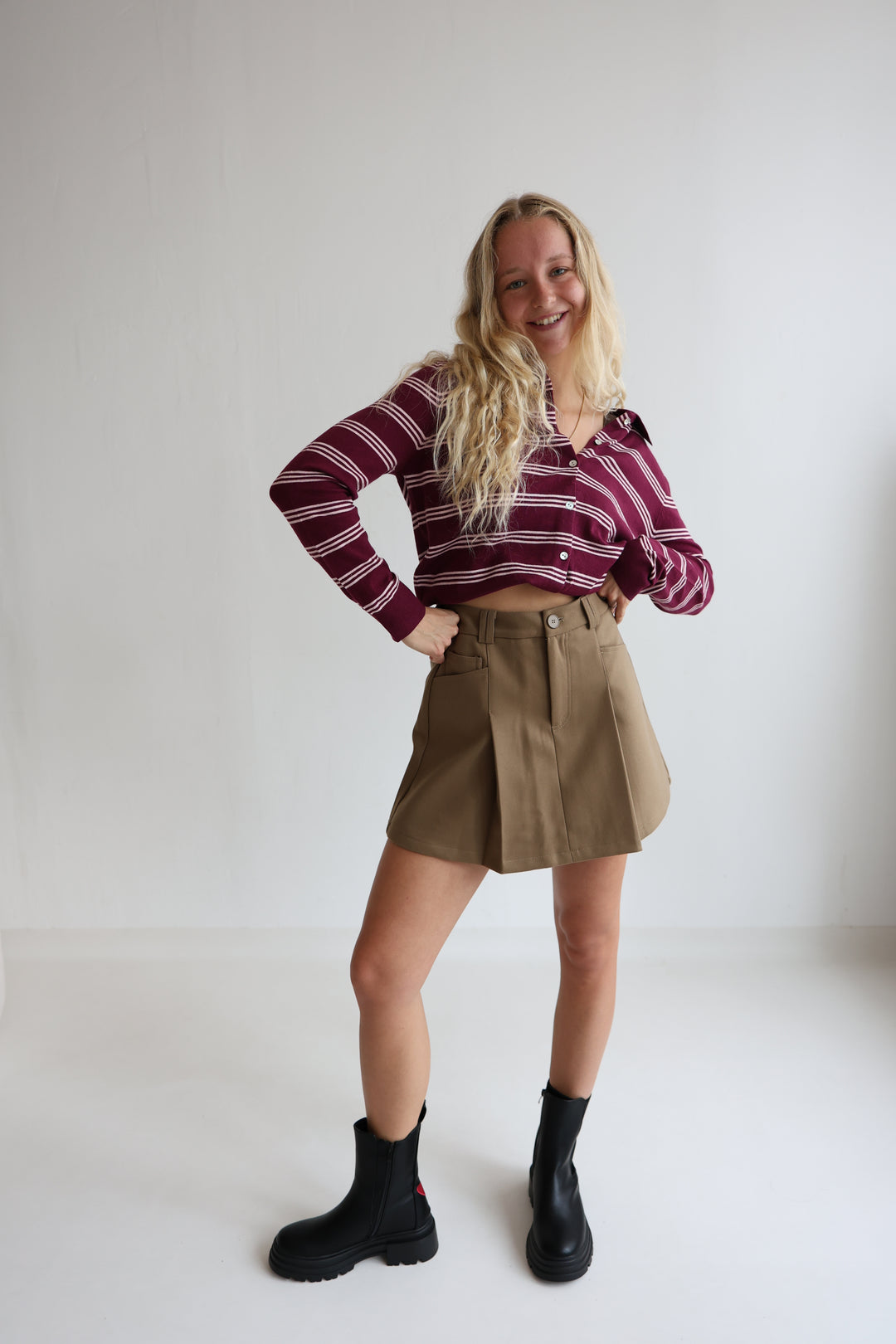 Long Striped Polo Ella