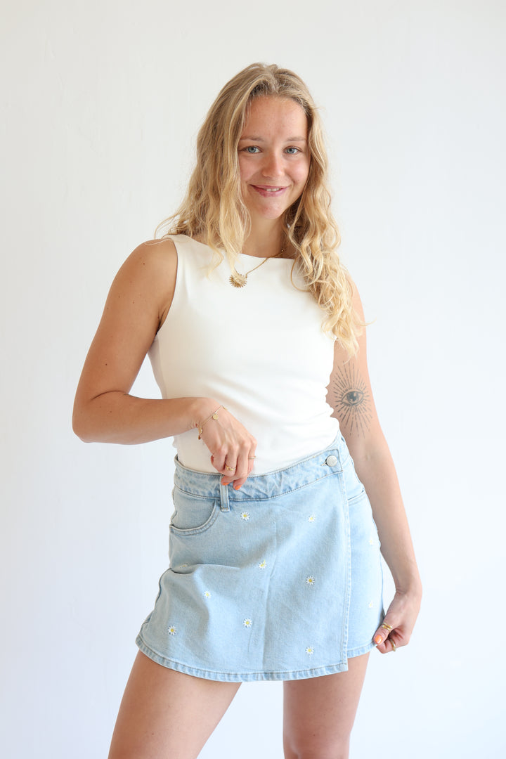 Jeans-Hosenrock Cute Daisy