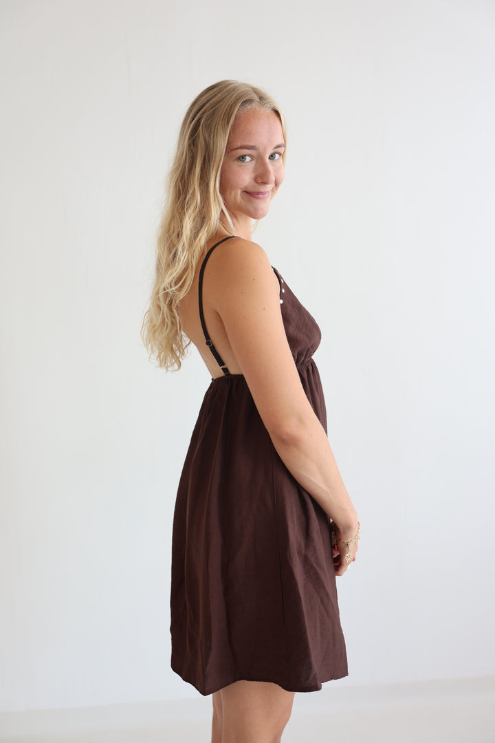 Mocha Mirage Sundress