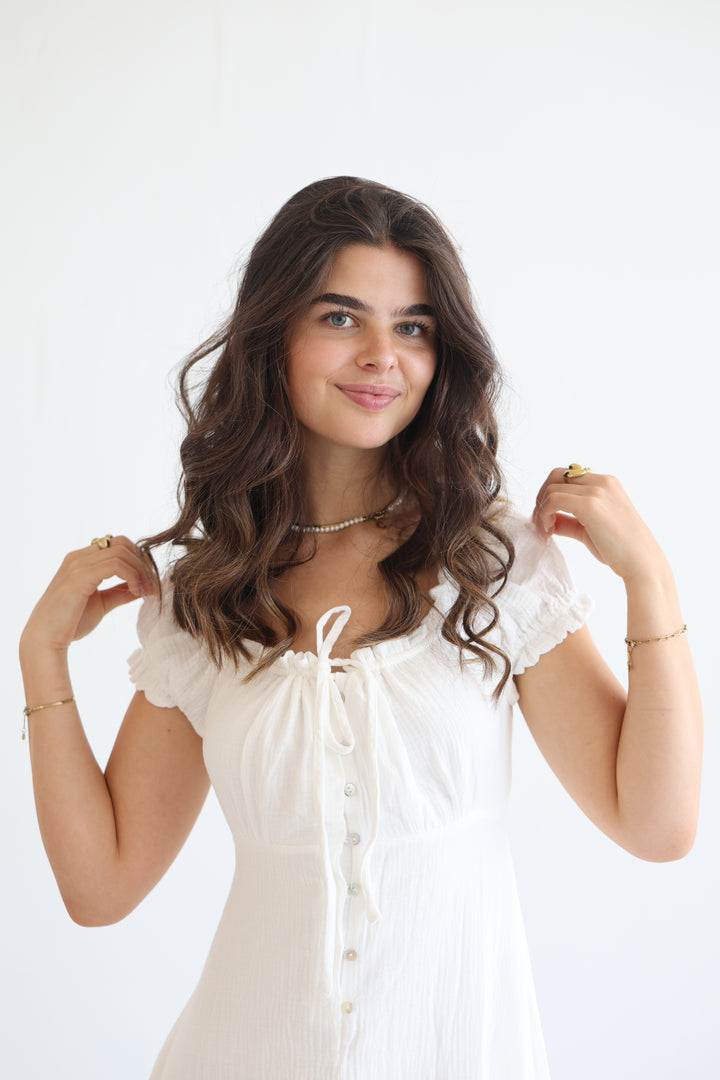 Taffy Pastel Ruffle Midi Dress