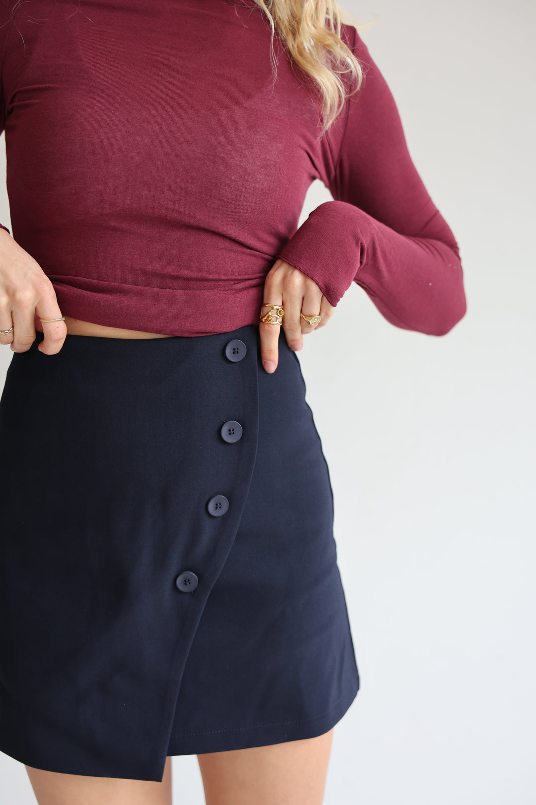 Hosenrock mit Knopfleiste Emilia