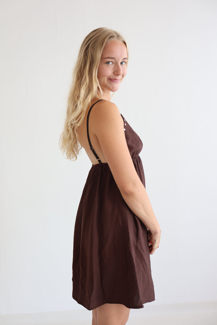Mocha Mirage Sundress