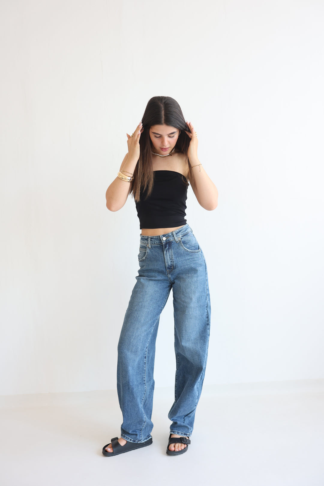 Extra Long Barrel Jeans