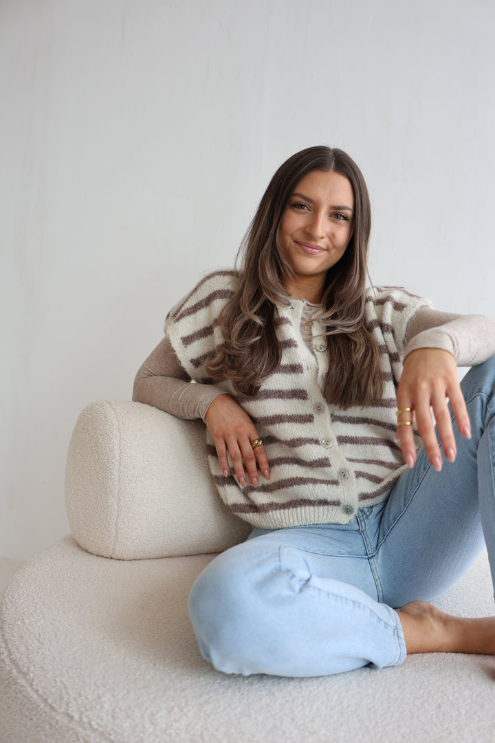 Gestreifte Weste Cosima