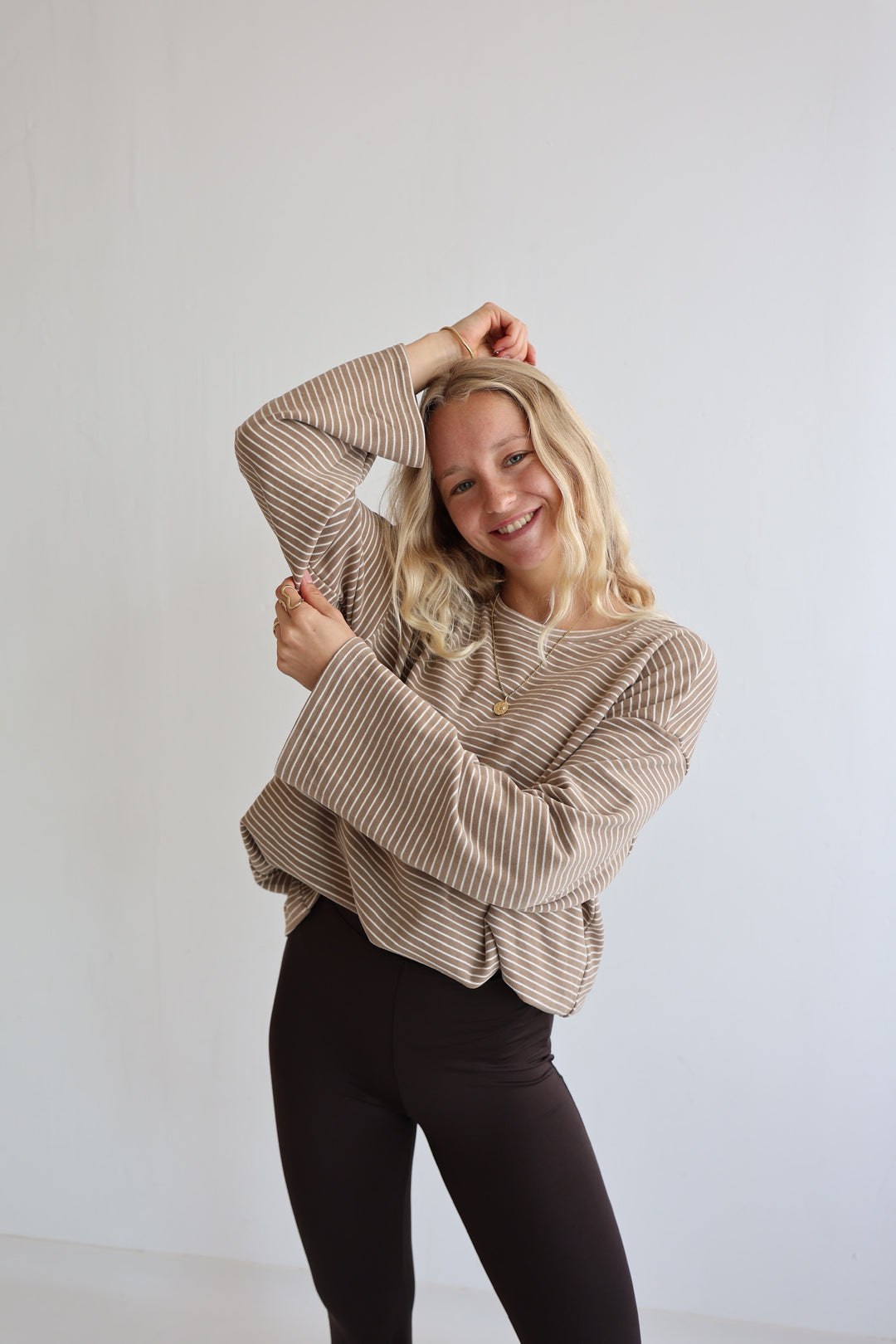 Gestreiftes Longsleeve Striped Soul