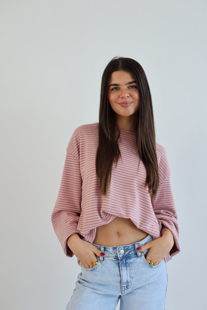 Gestreiftes Longsleeve Striped Soul